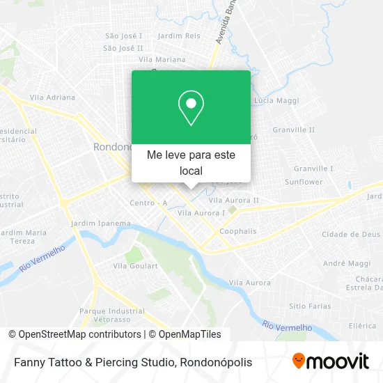 Fanny Tattoo & Piercing Studio mapa