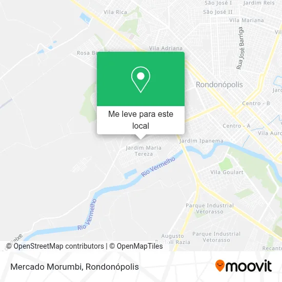 Mercado Morumbi mapa