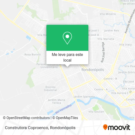 Construtora Coproenco mapa