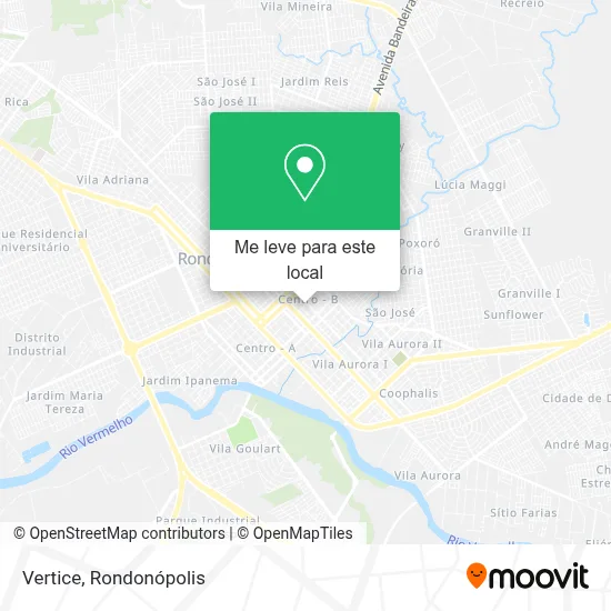 Vertice mapa