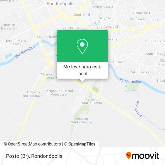 Posto (Br) mapa