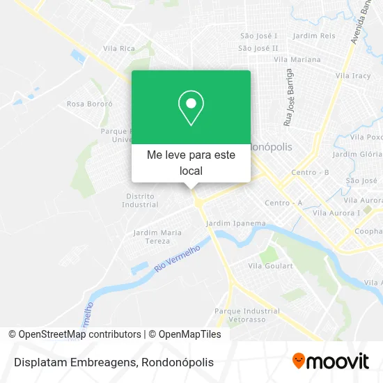 Displatam Embreagens mapa