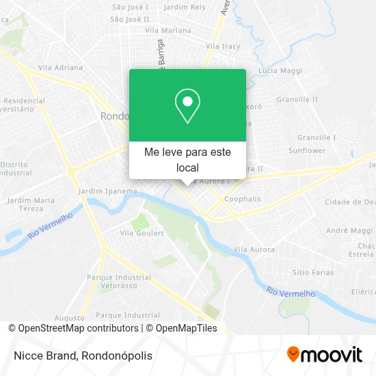 Nicce Brand mapa