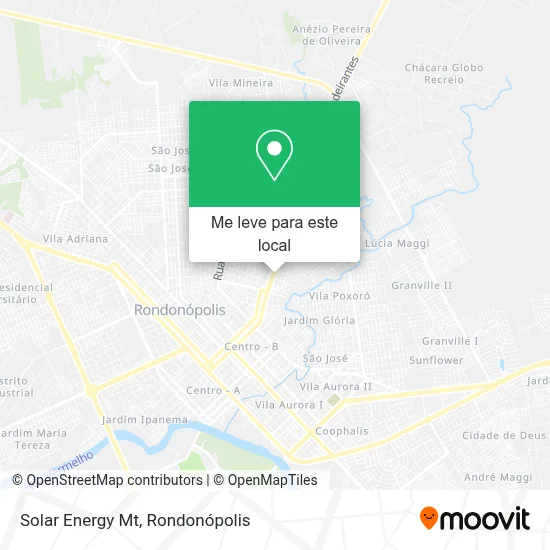 Solar Energy Mt mapa