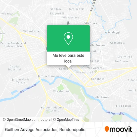 Guilhen Advogs Associados mapa