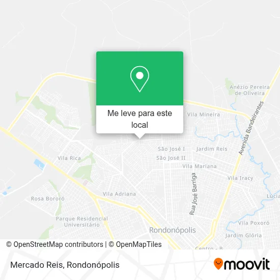 Mercado Reis mapa