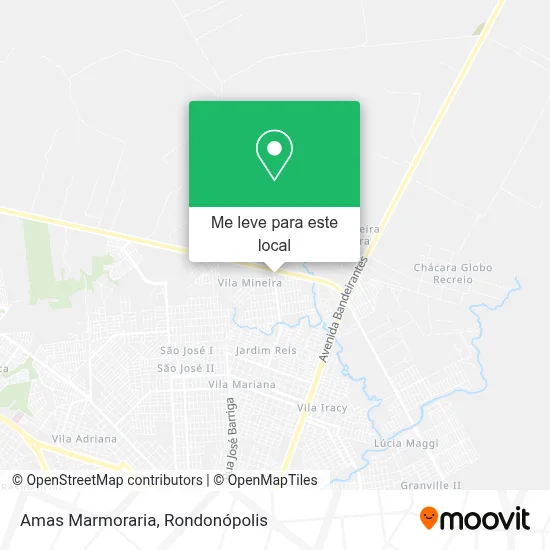 Amas Marmoraria mapa