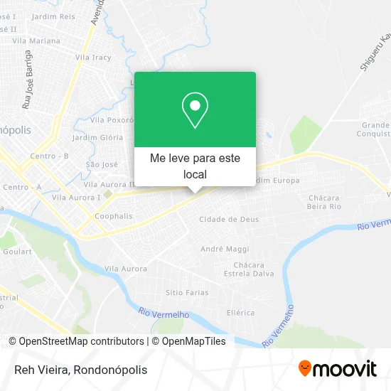 Reh Vieira mapa