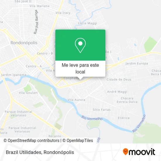 Brazil Utilidades mapa