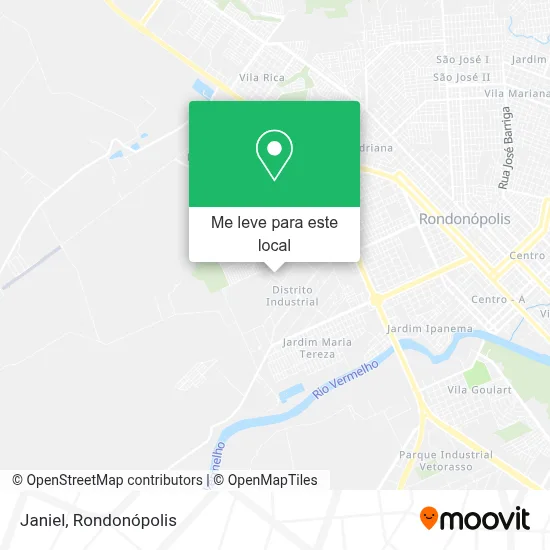 Janiel mapa