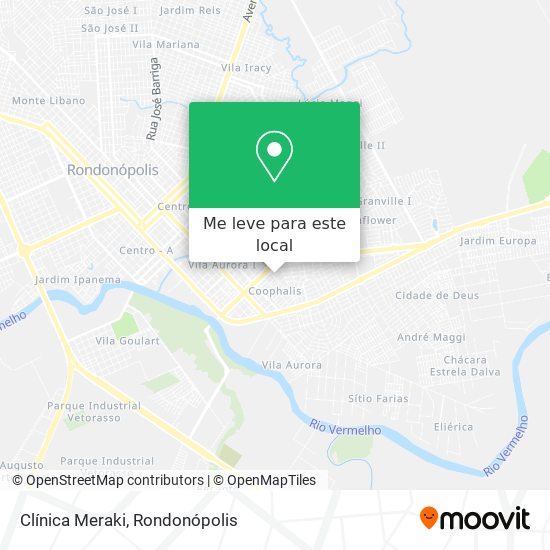 Clínica Meraki mapa