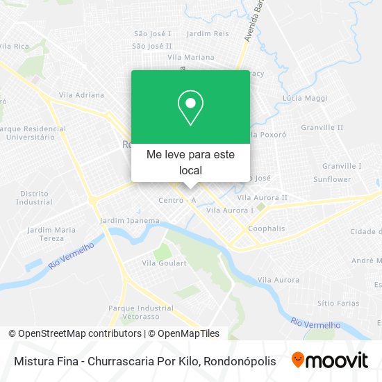 Mistura Fina - Churrascaria Por Kilo mapa