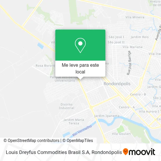 Louis Dreyfus Commodities Brasil S.A mapa
