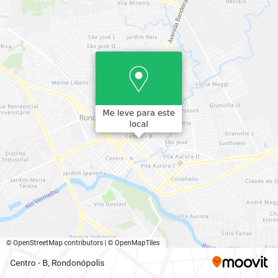 Centro - B mapa