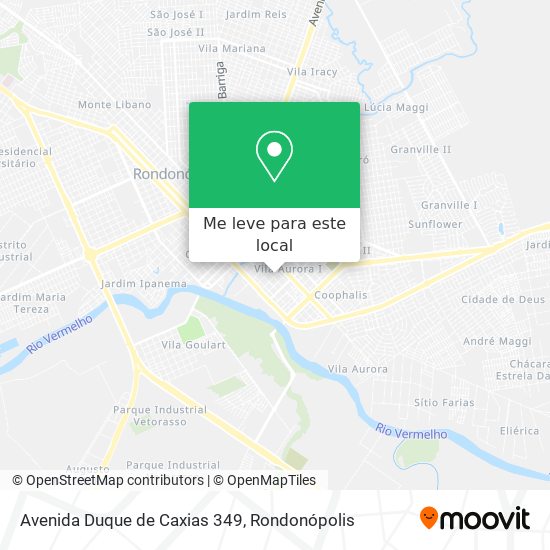 Avenida Duque de Caxias 349 mapa