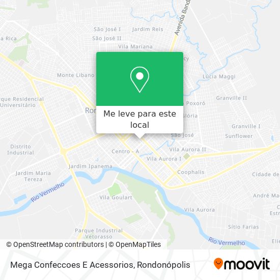 Mega Confeccoes E Acessorios mapa