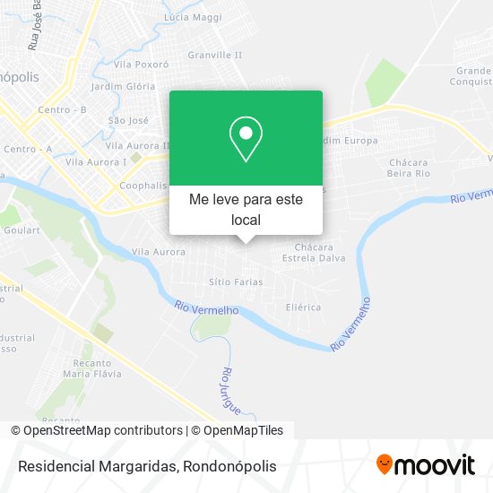 Residencial Margaridas mapa