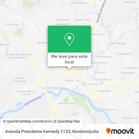 Avenida Presidente Kennedy 2133 mapa