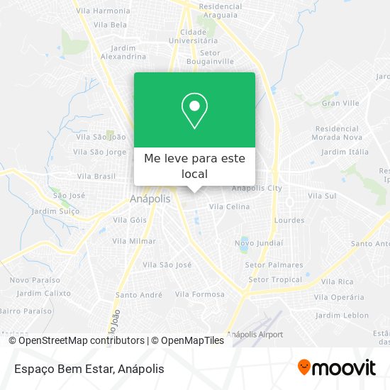 Espaço Bem Estar mapa