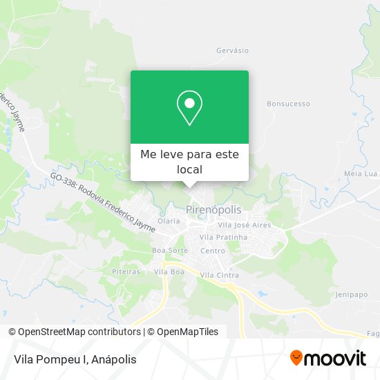 Vila Pompeu I mapa