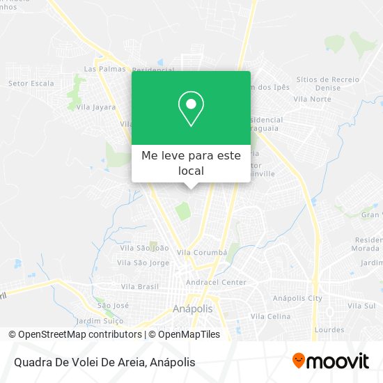 Quadra De Volei De Areia mapa