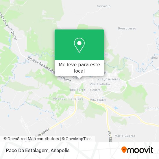 Paço Da Estalagem mapa
