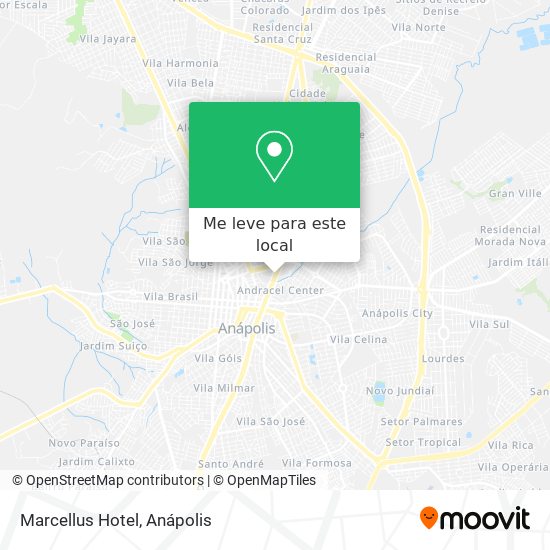 Marcellus Hotel mapa