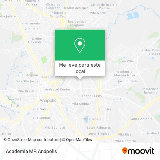 Academia MP mapa