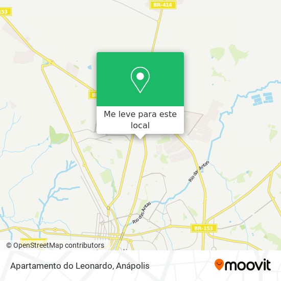 Apartamento do Leonardo mapa