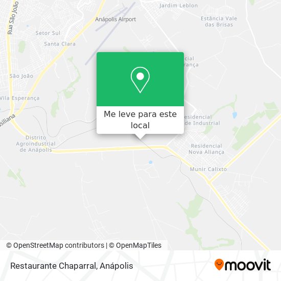 Restaurante Chaparral mapa