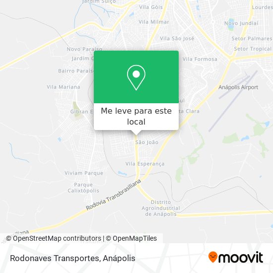 Rodonaves Transportes mapa