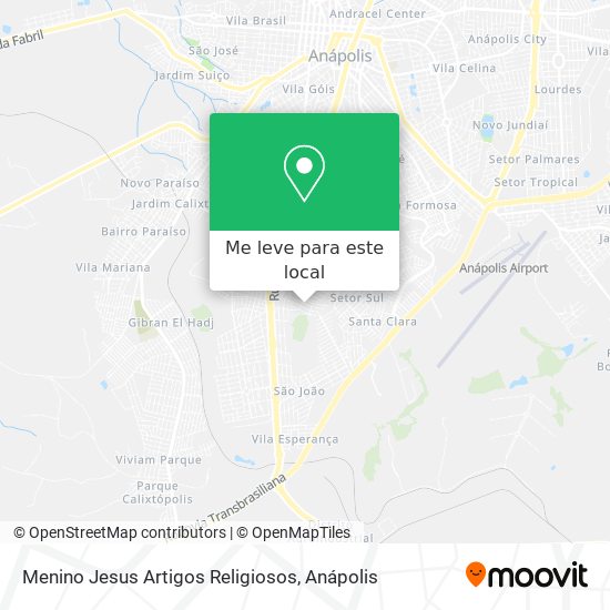 Menino Jesus Artigos Religiosos mapa