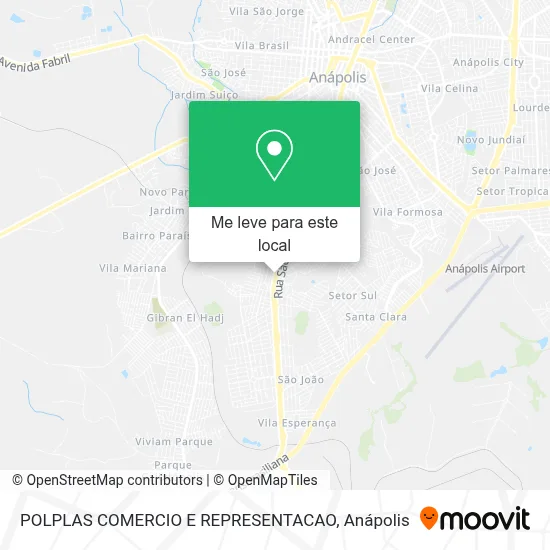 POLPLAS COMERCIO E REPRESENTACAO mapa