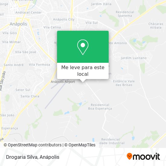 Drogaria Silva mapa