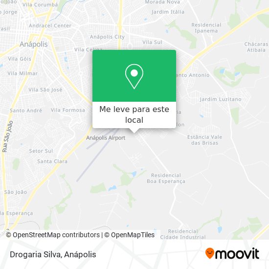 Drogaria Silva mapa