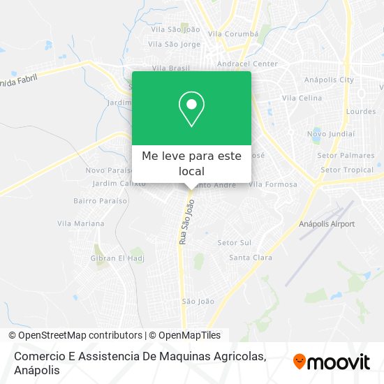 Comercio E Assistencia De Maquinas Agricolas mapa