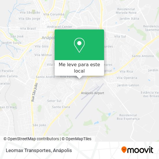 Leomax Transportes mapa