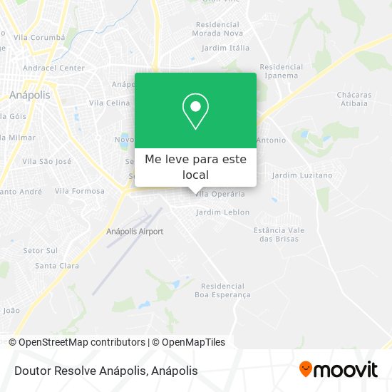 Doutor Resolve Anápolis mapa