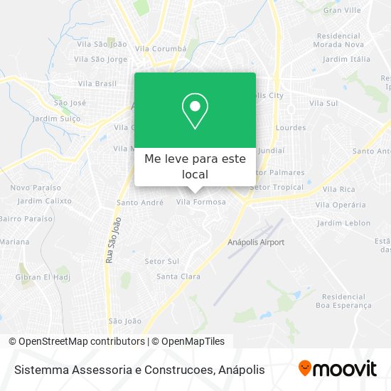 Sistemma Assessoria e Construcoes mapa