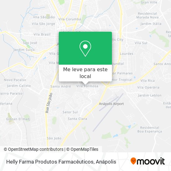 Helly Farma Produtos Farmacêuticos mapa