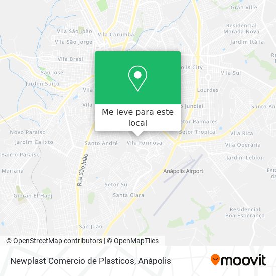 Newplast Comercio de Plasticos mapa