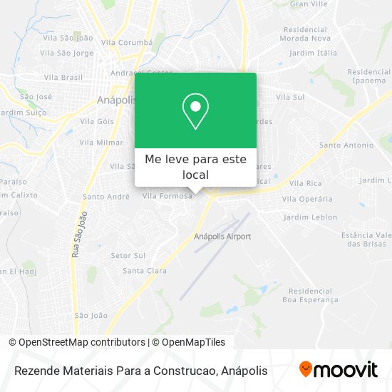 Rezende Materiais Para a Construcao mapa