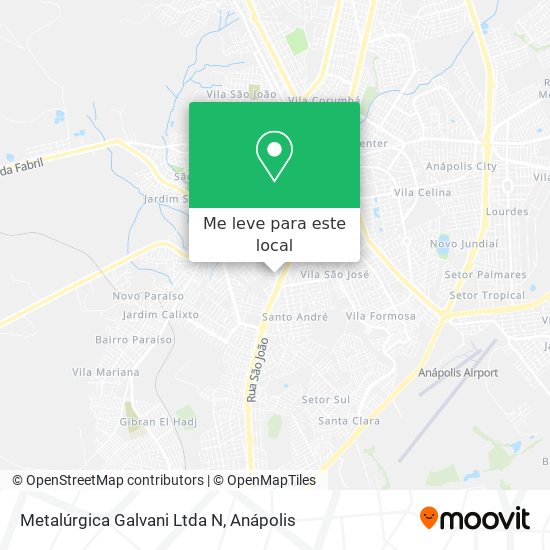 Metalúrgica Galvani Ltda N mapa
