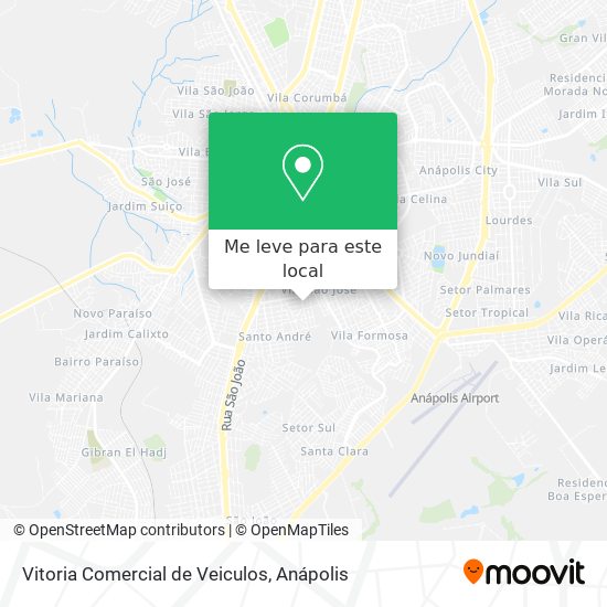 Vitoria Comercial de Veiculos mapa