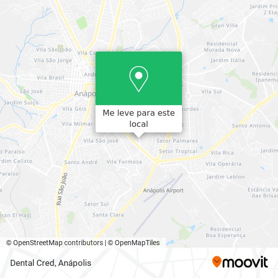 Dental Cred mapa