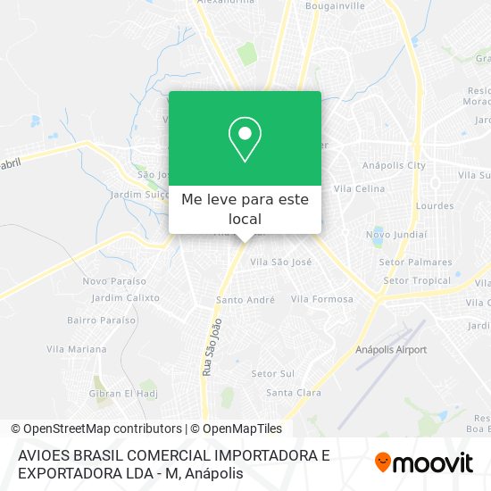 AVIOES BRASIL COMERCIAL IMPORTADORA E EXPORTADORA LDA - M mapa