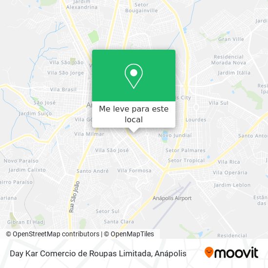 Day Kar Comercio de Roupas Limitada mapa