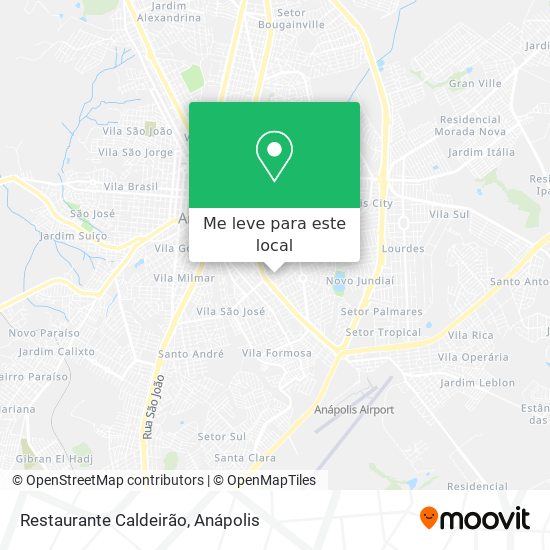 Restaurante Caldeirão mapa