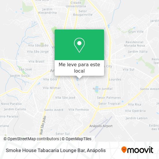 Smoke House Tabacaria Lounge Bar mapa