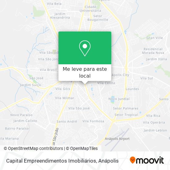 Capital Empreendimentos Imobiliários mapa